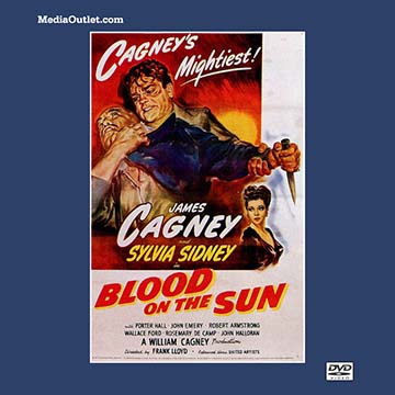 Blood On The Sun (1945) DVD Jimmy Cagney WWII Movie